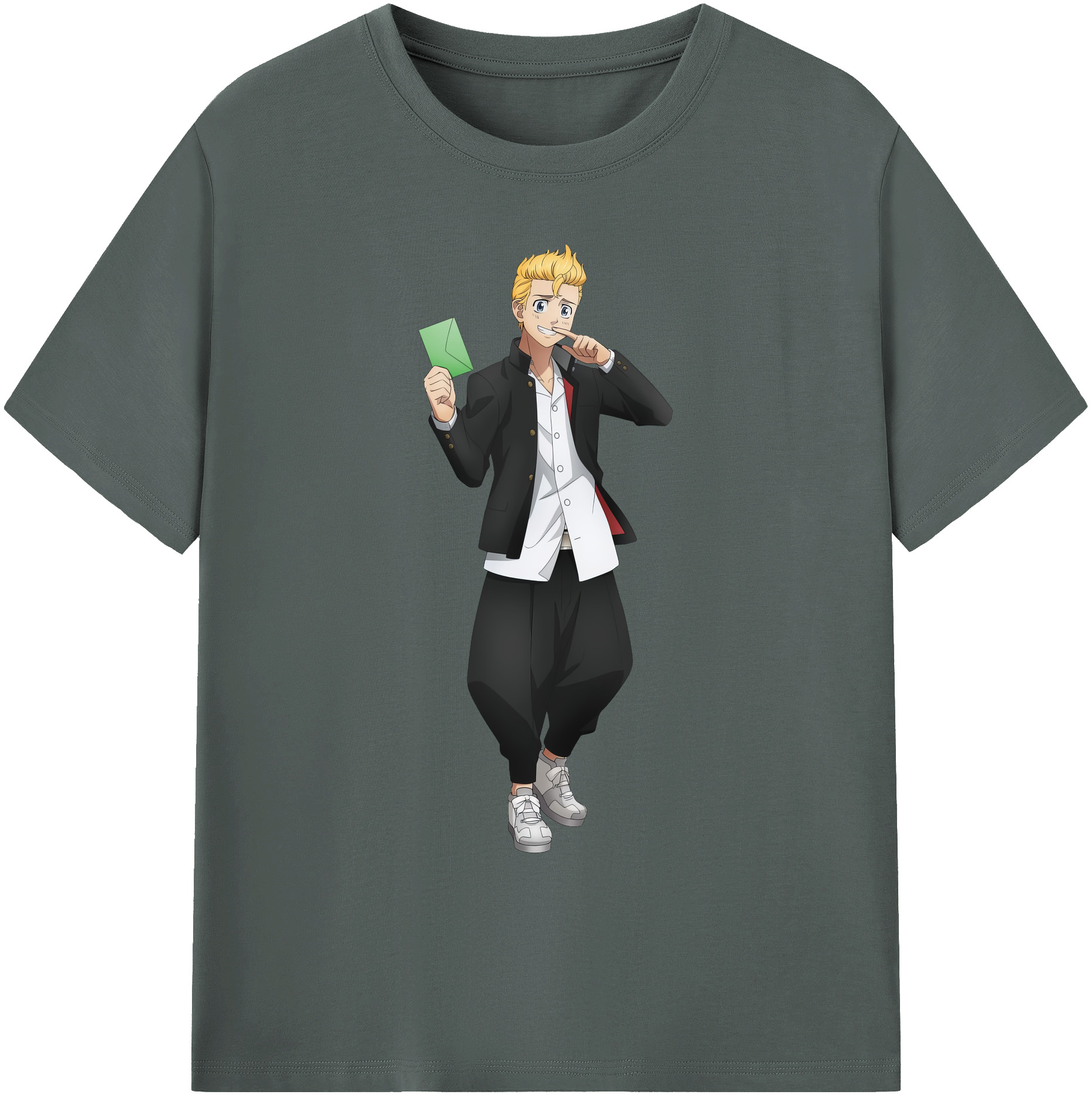 （画像用） 東京リベンジャーズ Tokyo Revengers 綿100％ メンズ半袖Tシャツ｜肌触りやわらか＆通気性